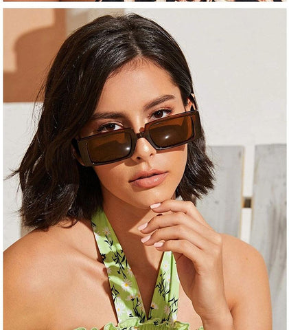 Square Retro Women Vintage Sun Glasses-WF01298-Veeddydropshipping