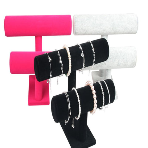 Vintage PU Leather Bracelet Chain Watch T-Bar Rack Jewelry -JW01716-Veeddydropshipping