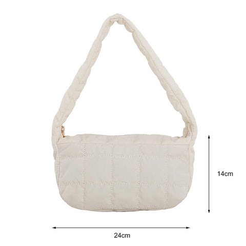 Color Cloud Shoulder Bag Female Casual Quilted Crossbody-BS00178-Veeddydropshipping