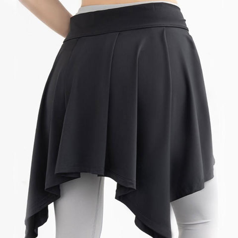 Women Tennis Self-Tie Athletic Yoga Skirt Long Strap-WF00402-Veeddydropshipping