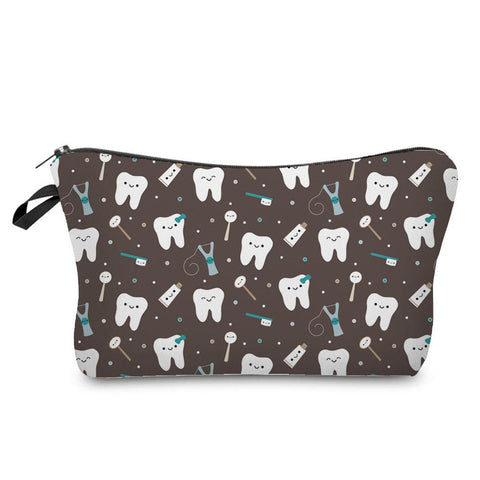 Hand Travel Bag Zipper Clutch Cartoon Nurse Doctor Women-BS00565-Veeddydropshipping