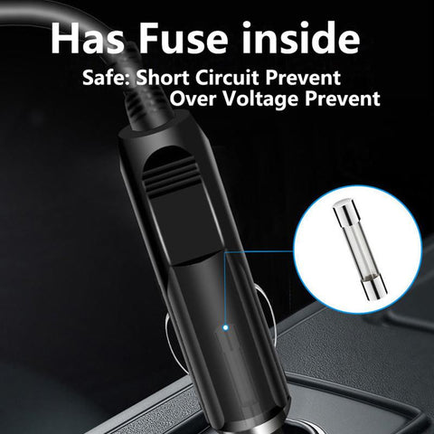 120W Car Charger for Cigarette Lighter 2-Sockets-PA01135-Veeddydropshipping