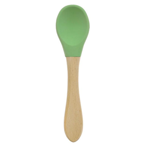2PCS Silicone Spoon Fork For Baby Utensils Set Baby Feeding Spoon-TB00713-Veeddydropshipping