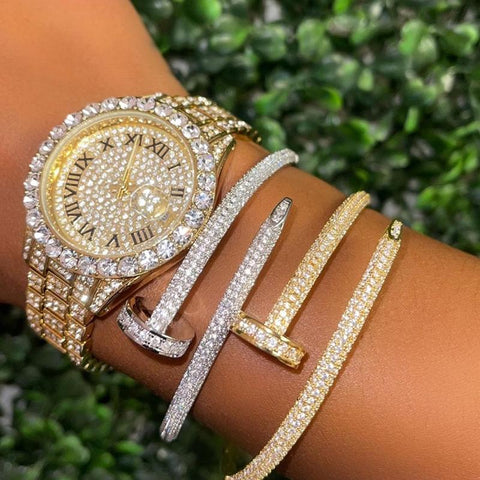Luxury Elegant Quartz Watches For Ladies Clock-JW01004-Veeddydropshipping