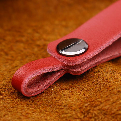 Genuine Leather Tow Straps Material Smooth Surface Car Key-AM01425-Veeddydropshipping