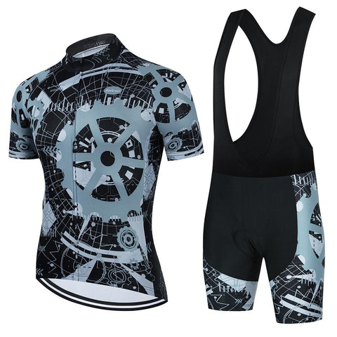 Summer  New MTB Road Bike Men Short Sleeve Shirt Jersey  Mens Breathable -OS01058-Veeddydropshipping