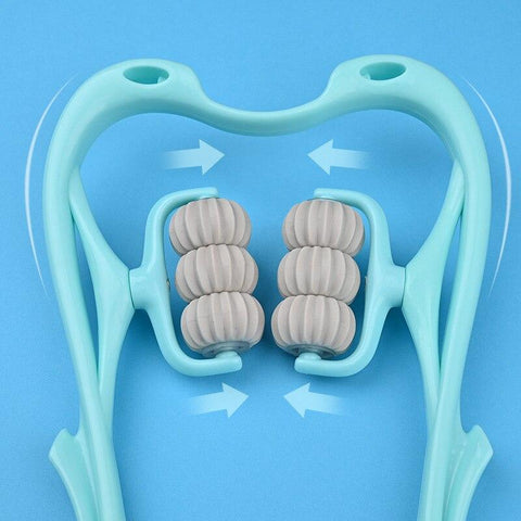 Massage Artifact Six Wheel Neck Kneading Massager-BH01405-Veeddydropshipping