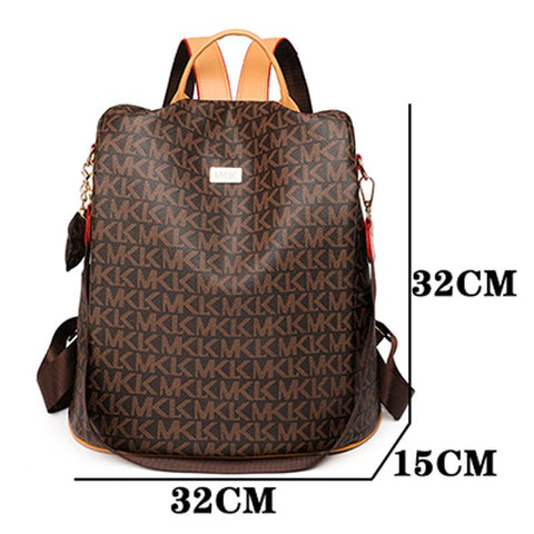 Backpacks Fashion Printed PVC Backpack Mommy Travel Bags Women's Small-BS00011-Veeddydropshipping