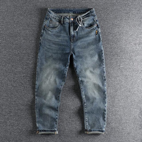 embroidery loose straight elastic comfortable-MF00635-Veeddydropshipping