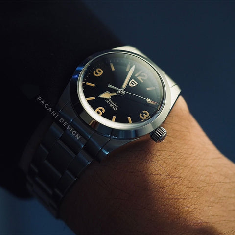 Automatic Mechanical Watches Sapphire Stainless Steel -JW00630-Veeddydropshipping