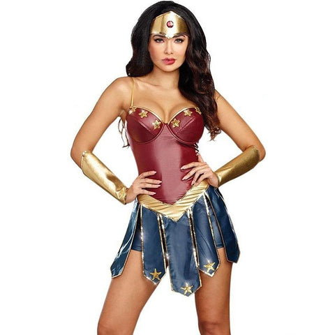 Halloween Sexy Women Dress Up Dress-WF01610-Veeddydropshipping