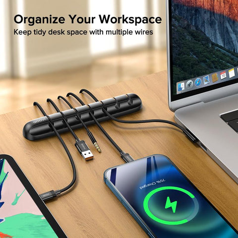 Cable Organizer Management Wire Holder Flexible USB Cable-CE00001-Veeddydropshipping