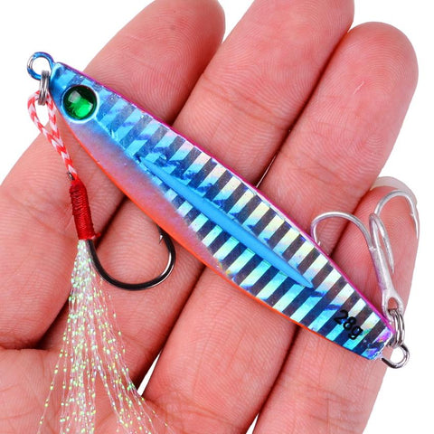 Aorace 1Pcs Metal Cast Jig Spoon 7g-10g-14g-17g-21g-28g-40g-60g Casting Jigging -OS00468-Veeddydropshipping
