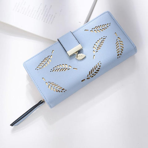 multi-card position creative hollow leaf mobile phone-BS00642-Veeddydropshipping
