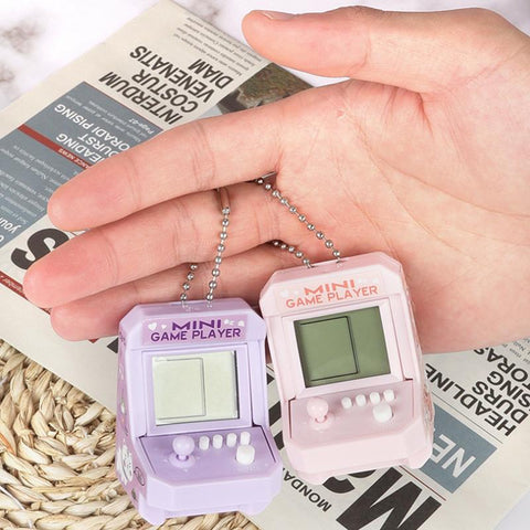 Mini Classic Game Machine Retro Nostalgic Game Console With Keychain console-CE01469-Veeddydropshipping