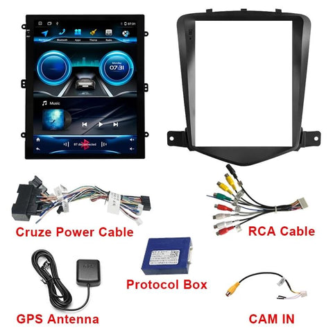 2Din 9.7 inch Android Car Radio Tesla for Chevrolet Cruze J300 2008-2012-AM00529-Veeddydropshipping