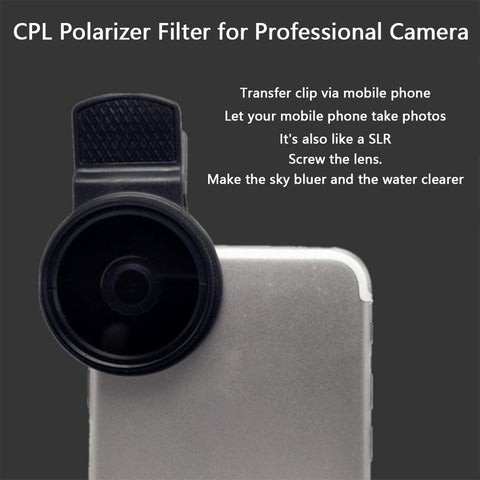 37MM Phone Professional Wide Angle Polarizer Circular Portable Accessories Durable-CE00351-Veeddydropshipping