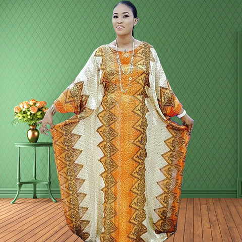 African Maxi Dresses For Women-WF01517-Veeddydropshipping