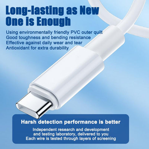 PD 100W USB Type C Fast Charging Cable For Xiaomi Redmi Note 12 11 Pro Oneplus 11-PA00408-Veeddydropshipping