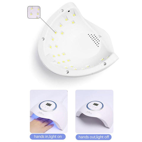 Nail Dryer LED Nail Lamp UV Lamp for Curing All Gel -BH01101-Veeddydropshipping