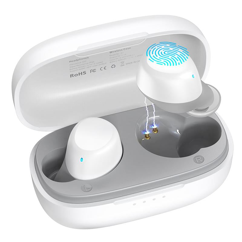 Wireless Earphones Mini , Bluetooth 5.3 Earbuds ,Smart Touch Control-Veeddydropshipping
