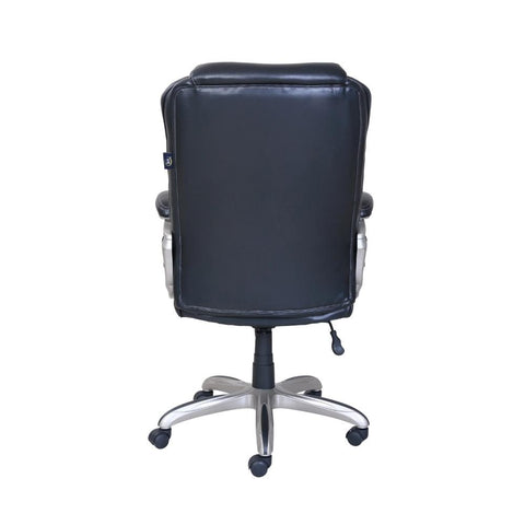 Heavy-Duty Bonded Leather Commercial Office Chair-HA01603-Veeddydropshipping