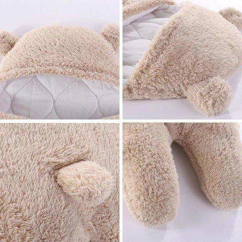 0-9 Months Baby Cocoon for Newborns Winter Warm Flannel Soft Baby Sleeping-TB00700-Veeddydropshipping