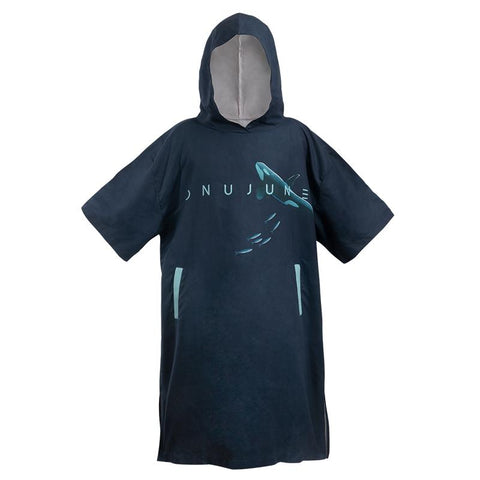 Women Diving Suit Change Robe Poncho Quick-dry Hooded Towel Swim Robe Summer-OS00070-Veeddydropshipping