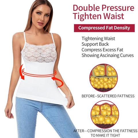 Women Slimming Waist Trainer Seamless Vest-WF00889-Veeddydropshipping