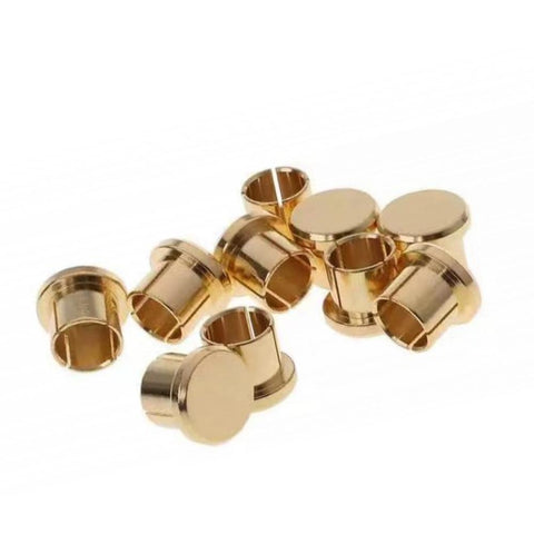 Gold Plated Rhodium RCA protection Cap Plug Short-Circuit Socket Phono Connector -CE00202-Veeddydropshipping