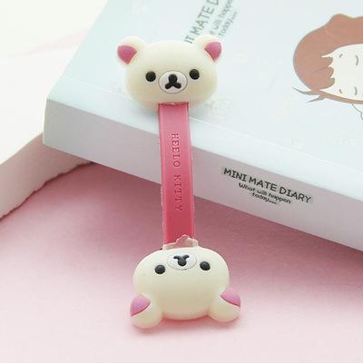3 pcs Cute Cartoon Mobile Phone USB Cable Cable Winder Cable Control Cable Protector-PA00864-Veeddydropshipping