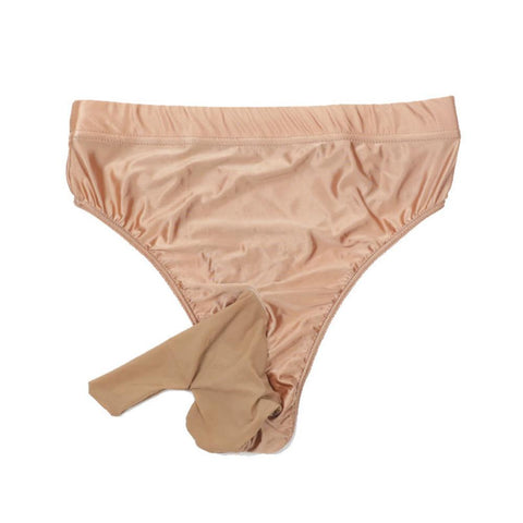 Pouch Oily Underwear Sexy Transparent Lace Briefs Knickers-MF01555-Veeddydropshipping