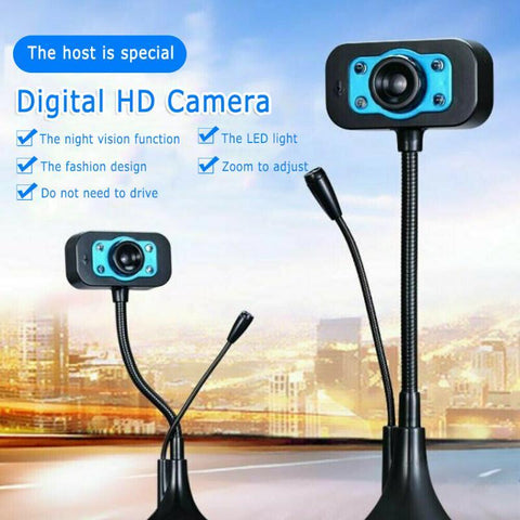 Web Cameran Microphone  Video Calling Conferencing Work-CO00250-Veeddydropshipping