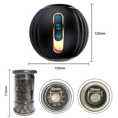 Automatic Rotating Thrusting Male Masturbators Telescopic Masturbator -BH01200-Veeddydropshipping
