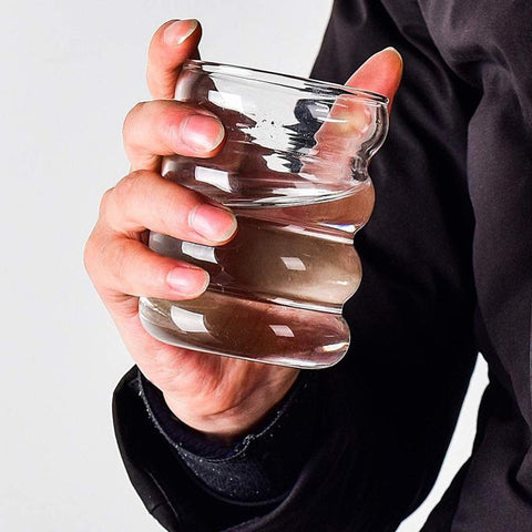 Glass Cup Heat-resistant Tumbler Drinkware Mug-HA01292-Veeddydropshipping