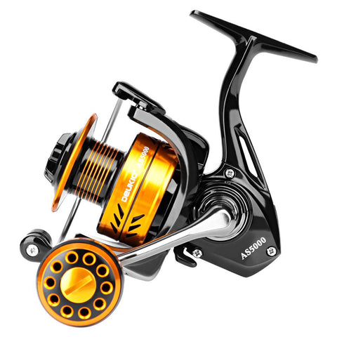 Fishing Reel AS2000-7000 Water Resistance Max Drag Power 10kg Spare Metal -OS00314-Veeddydropshipping
