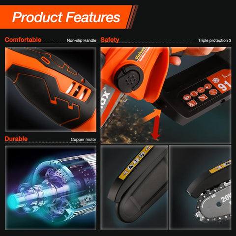 Electric Pruning Chainsaw Tools-TI00026-Veeddydropshipping