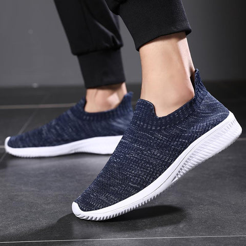 Men Sneakers Slip On Flats Shoes Men Loafers Walking-BS01378-Veeddydropshipping