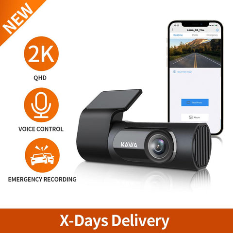 KAWA Dash Cam 1440P HD Car DVR Night Vision Dash Camera-AM00554-Veeddydropshipping