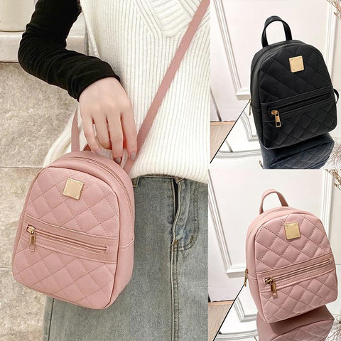 Multi-Function Ladies Phone Pouch Pack Ladies School Backpack Shoulder-BS00022-Veeddydropshipping