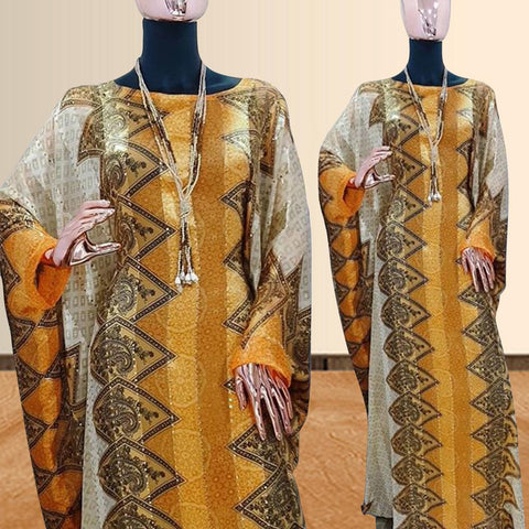 African Maxi Dresses For Women-WF01517-Veeddydropshipping