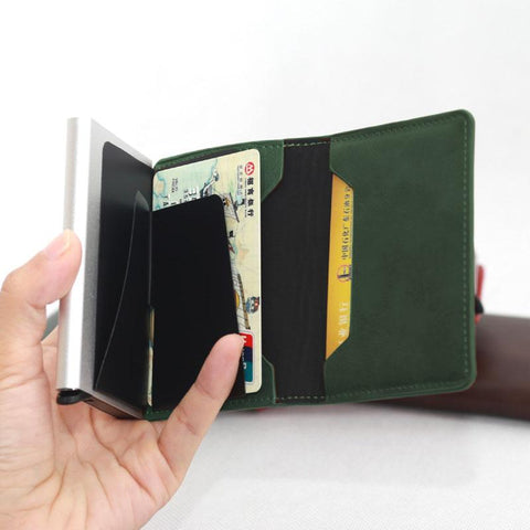 Card Holder Fashion Purse Aluminum Alloy Business-BS00596-Veeddydropshipping