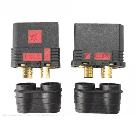 2/5pair QS8-S Heavy Duty Battery Connector Anti-Spark Gold Connector Large-AM00104-Veeddydropshipping