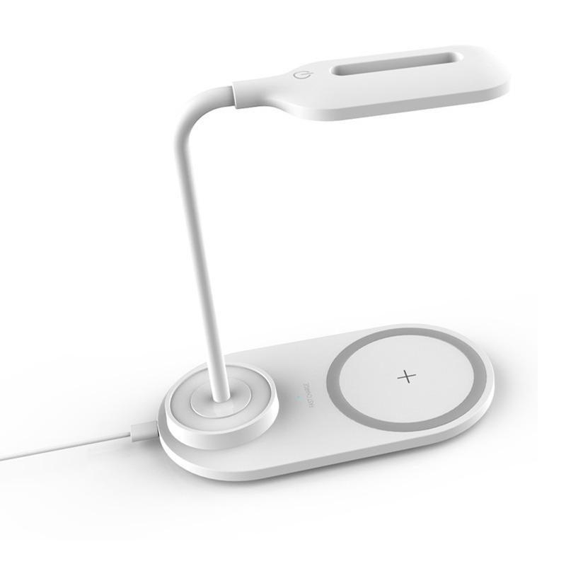 LED Desk Lamp with Wireless Charging Night Dimmable-Veeddydropshipping