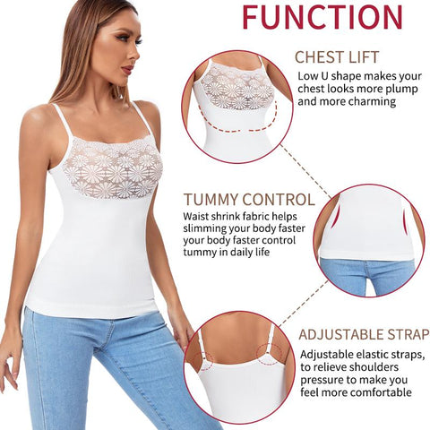 Women Slimming Waist Trainer Seamless Vest-WF00889-Veeddydropshipping
