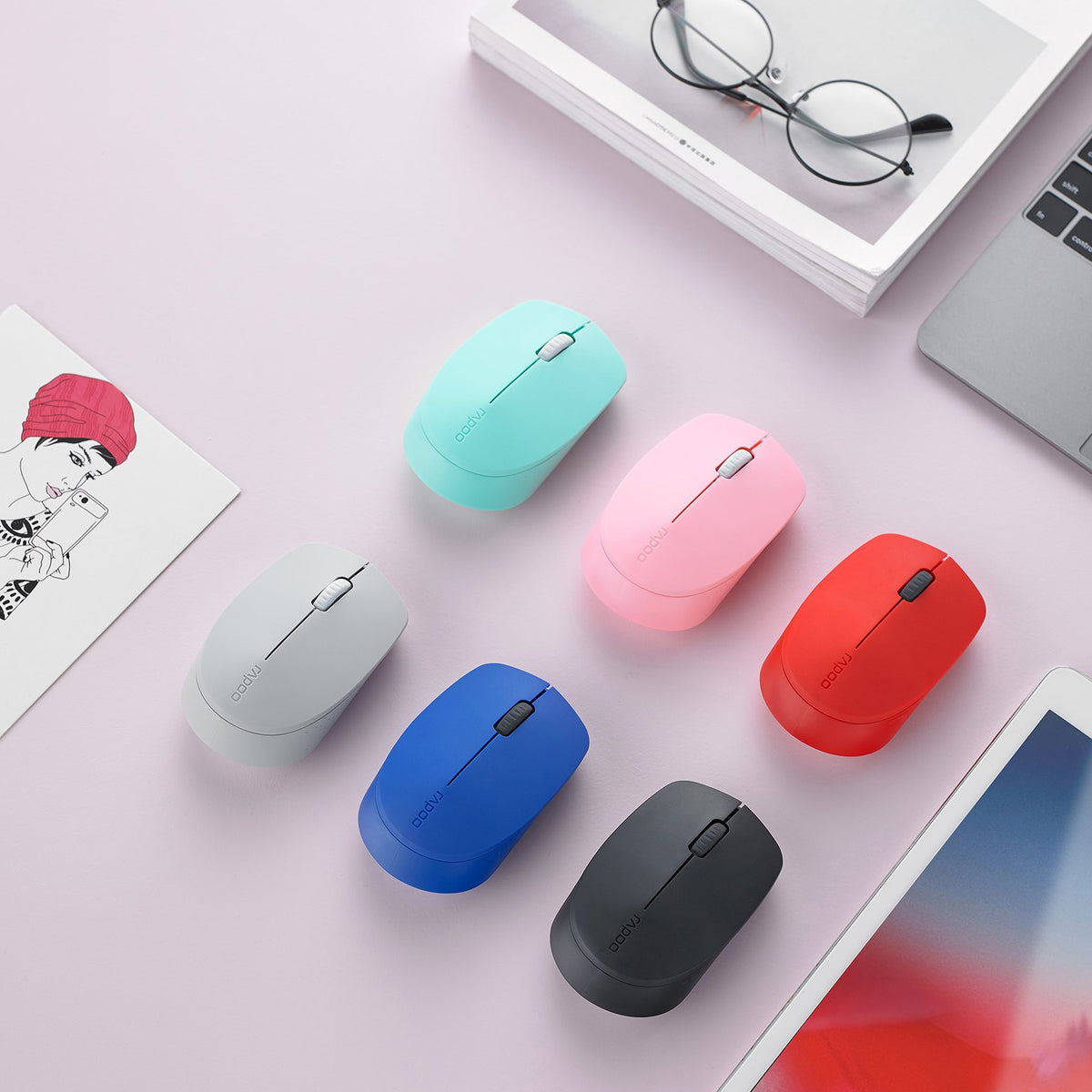 Multi-Mode Wireless Mouse Silent DPI Bluetooth Mouse-CO00036-Veeddydropshipping