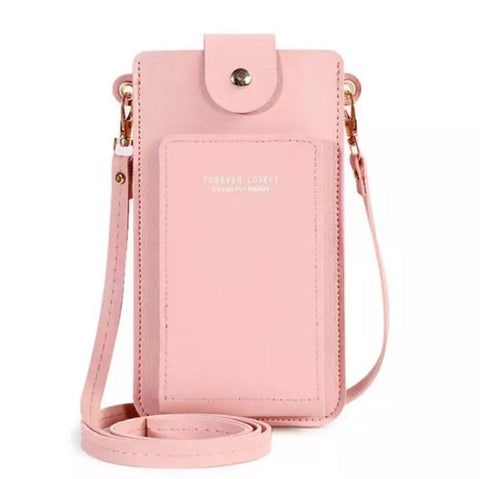 Touch Screen Handbag Leather Messenger Shoulder Bags-BS00354-Veeddydropshipping