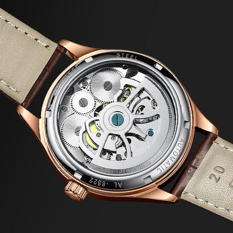 Design Double Flywheel Automatic Mechanical Watch -JW00604-Veeddydropshipping