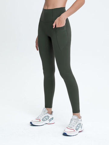 Nepoagym 28&quot; Pockets Yoga Leggings No Camel Toe Yoga Pants Women -OS00905-Veeddydropshipping