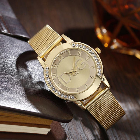 Watches Double Diamond Digital Ladies Quartz Wristwatches -JW01046-Veeddydropshipping